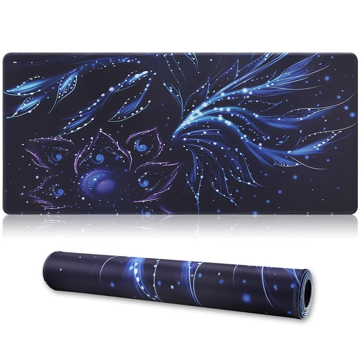 KEHIPI KEHIPI XXL Gaming Mouse Pad 35.4x15.7 Flowershape — product photo