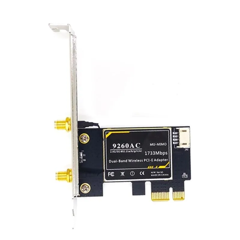 YINGHUA YINGHUA 9260AC Wi-Fi adapter PCIe 1x 1730 Mbps BT 5.0 — product photo