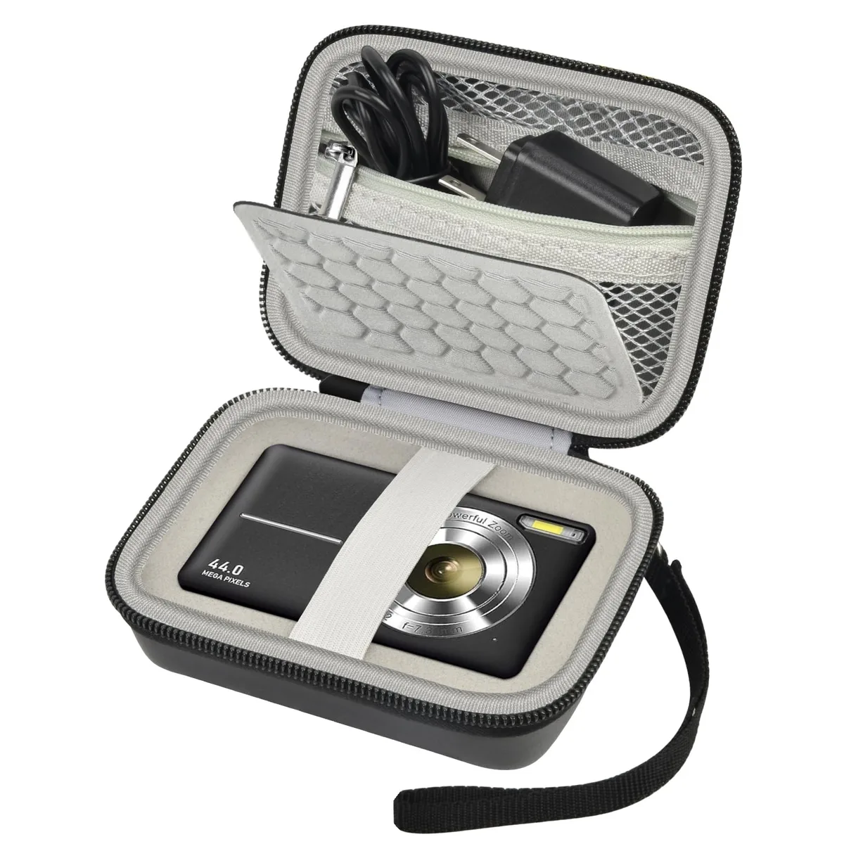  Comecase Digital Camera Case for Kodak PIXPRO FZ55/FZ45, Black — product photo
