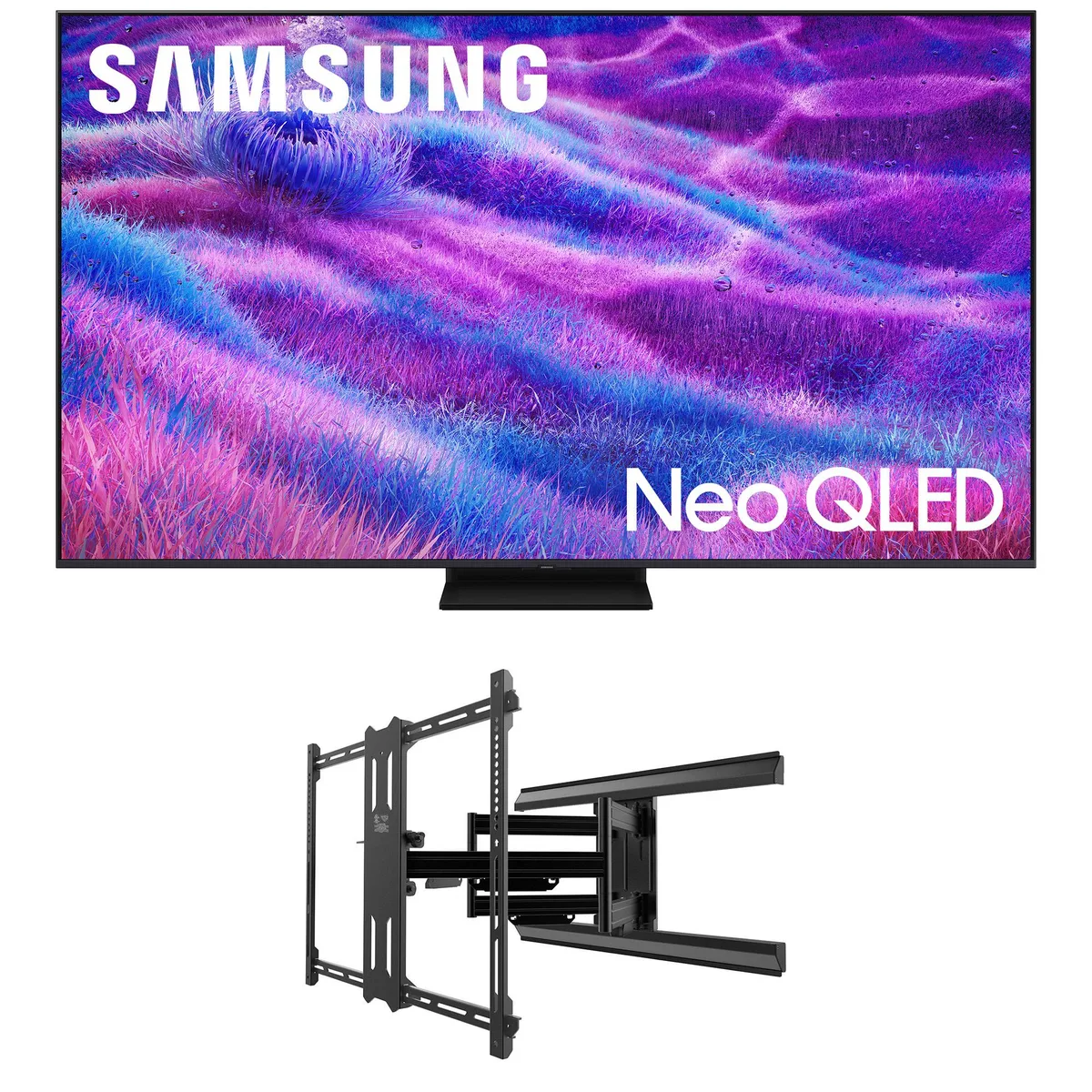 SAMSUNG SAMSUNG QN55QN80FAFXZA 55" Neo QLED 4K 120Hz TV + Kanto PMX700 Mount — product photo
