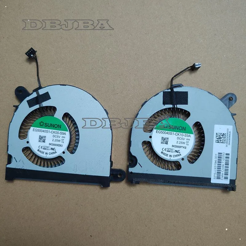 DBTLAP DBTLAP GPU CPU Cooling Fan HP TPN-C149 ENVY X360 15m-ed — product photo