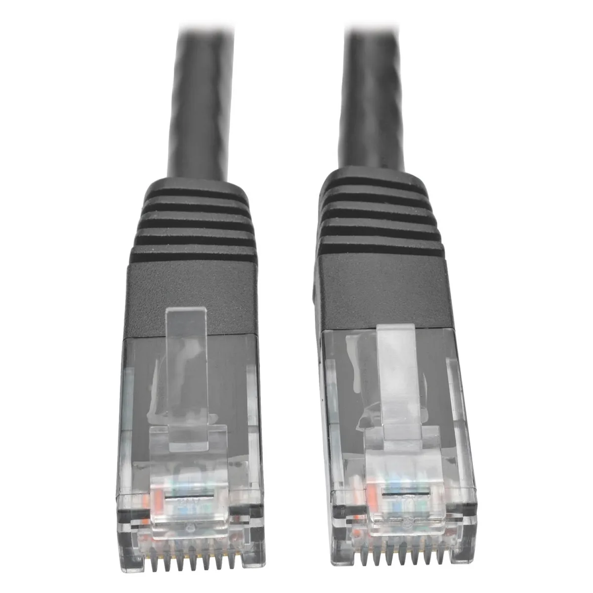 Tripp Lite Tripp Lite N200-025-BK Cat6 network ethernet cable 25 ft 550 MHz 24 AWG black — product photo