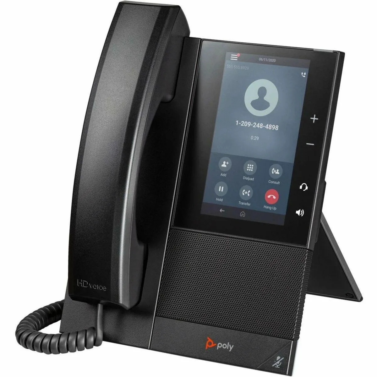 HP HP Poly CCX 500 IP Phone Corded/Cordless Bluetooth Black 84C15AA#ABA — product photo