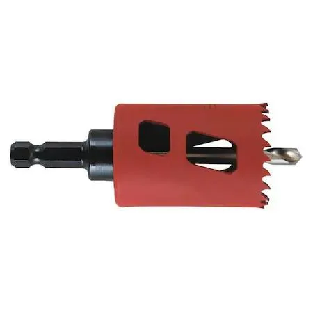 Morse MHSA16C 1 inch 25mm bi-metal hole saw with arbor
