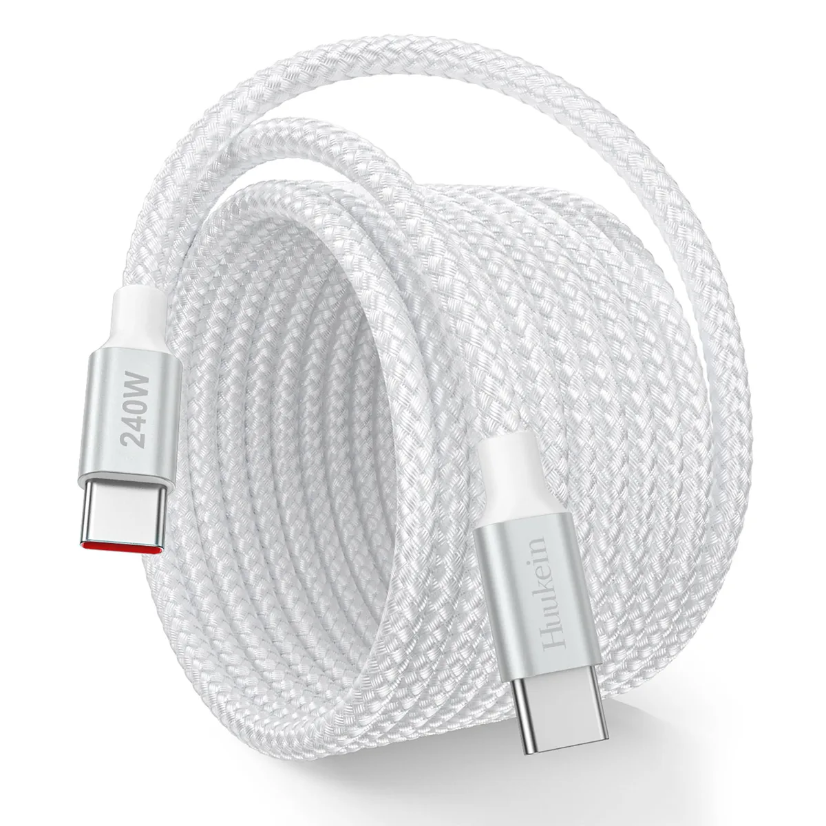 No Sew No Sew S22 USB-C Cable 10 ft 240W White — product photo