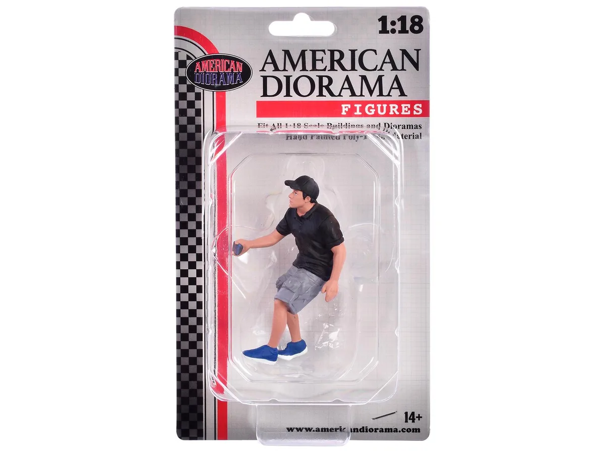American Diorama American Diorama "Figure18 Series 2" Figure 4 1/18 Scale 3.5 Inch Hobby Collectible — product photo