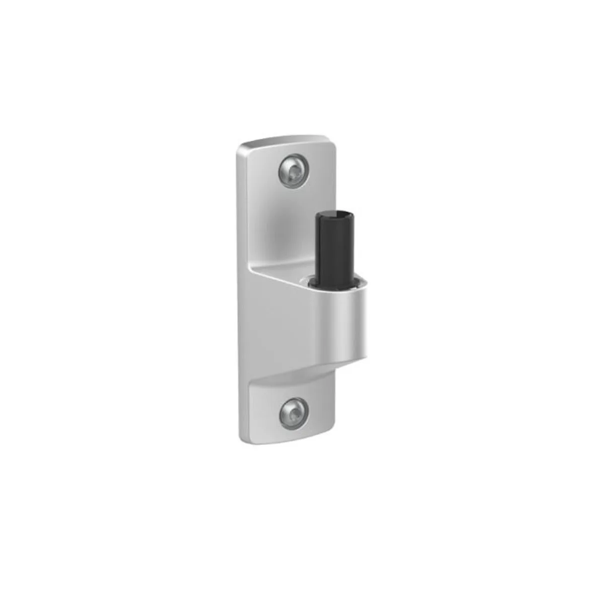 Silver aluminium single wall bracket, 180-degree rotation, 18kg capacity