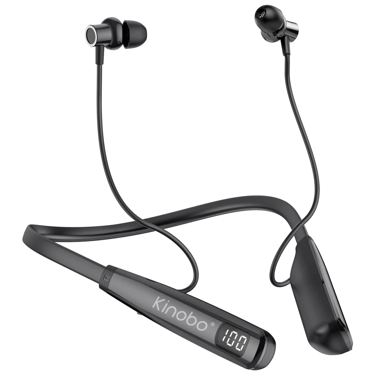  Kinobo Y10 Neckband Bluetooth Headset 100 Hours Playtime Cable Colour — product photo