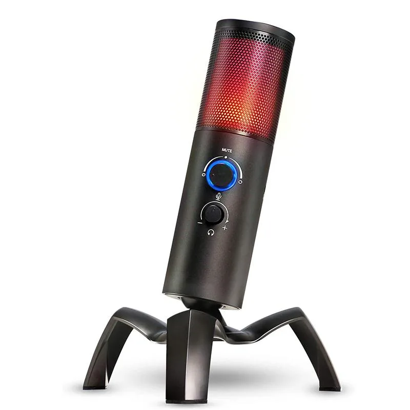 BONAEVER BONAEVER USB Condenser Microphone RGB Dual Pattern — product photo
