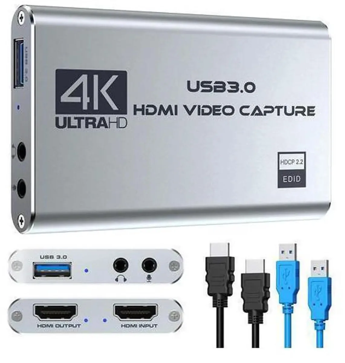 SMUGDESK SMUGDESK USB 3.0 HDMI 4K Capture Card 1080P — product photo