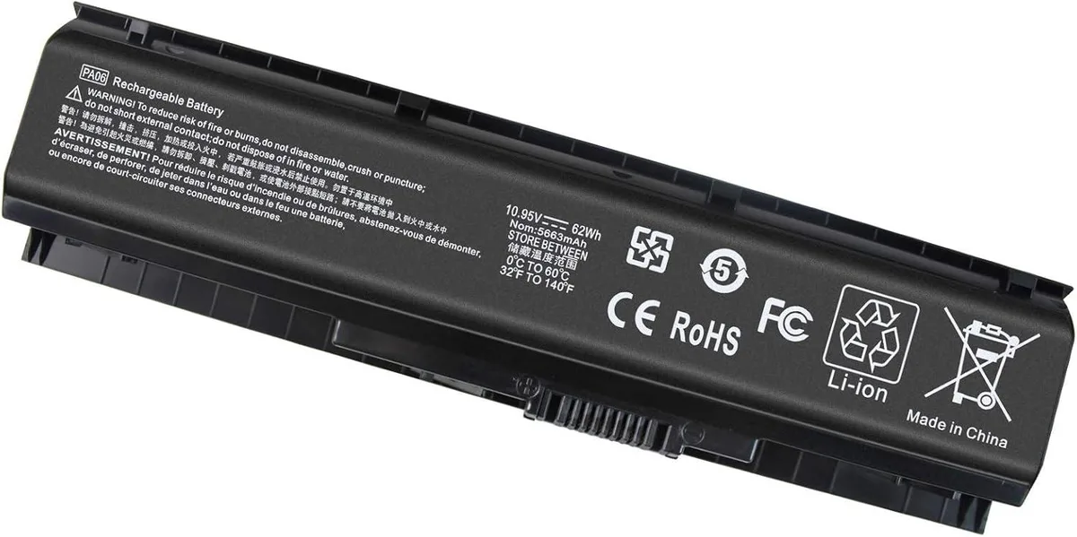 FOCUSTEC FOCUSTEC PA06 62WH 10.95V 6-cell laptop battery for HP Omen 17 — product photo
