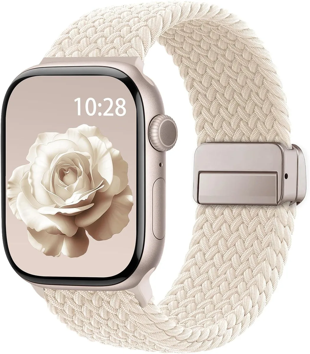 ETEIZU ETEIZU Braided Stretchy Band 38–49mm Solo Loop Magnetic Strap accessory — product photo