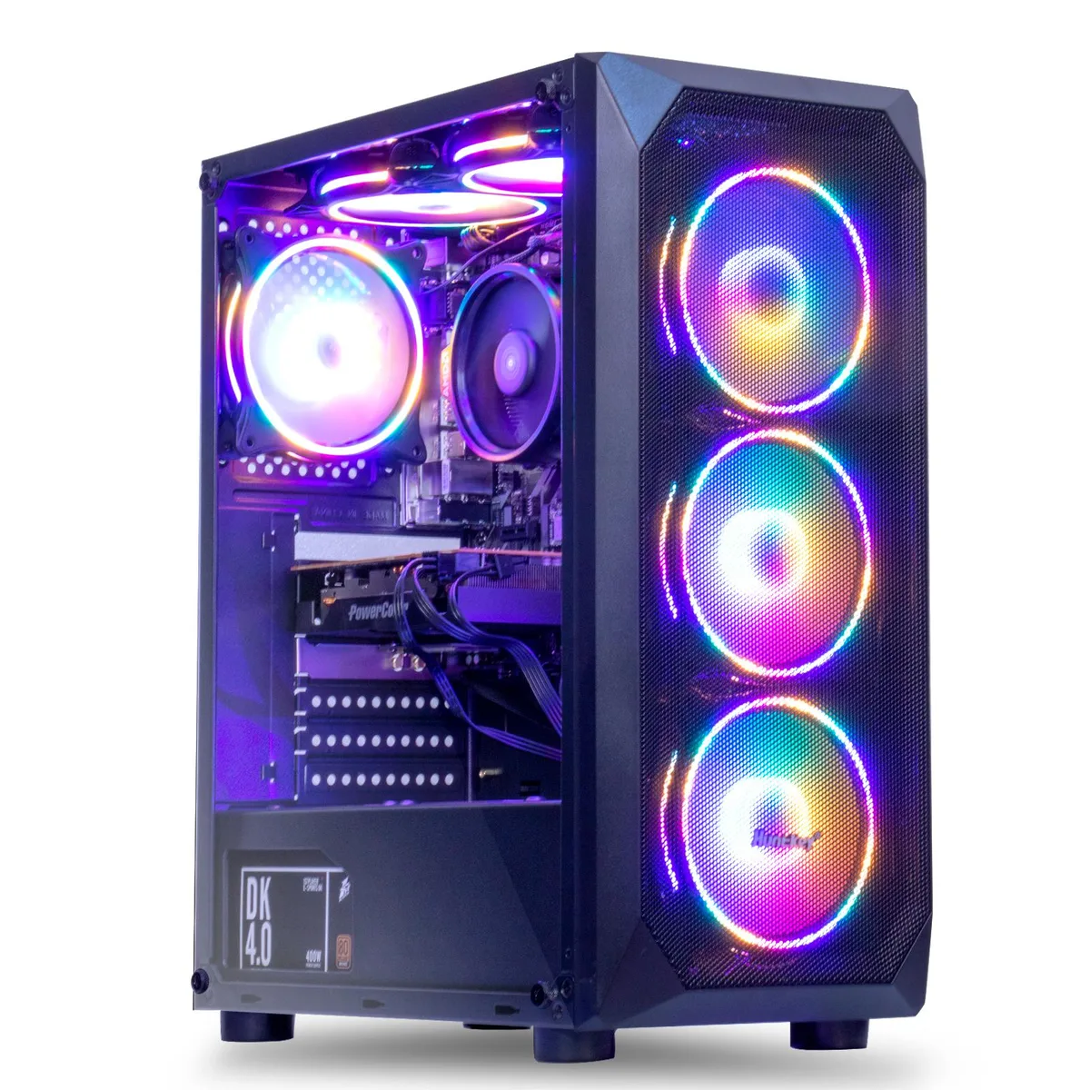 MXZ MXZ Gaming PC Ryzen 5 3600 RTX 4060 16GB DDR4 500GB NVME — product photo