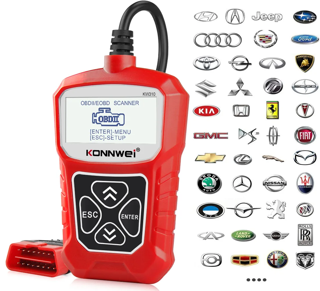 Jansicotek Jansicotek KW310 OBD2 measurement tool 1996+ — product photo