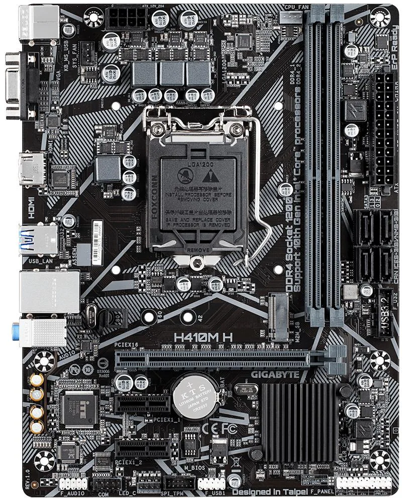 GIGABYTE GIGABYTE H410M H Intel motherboard — product photo