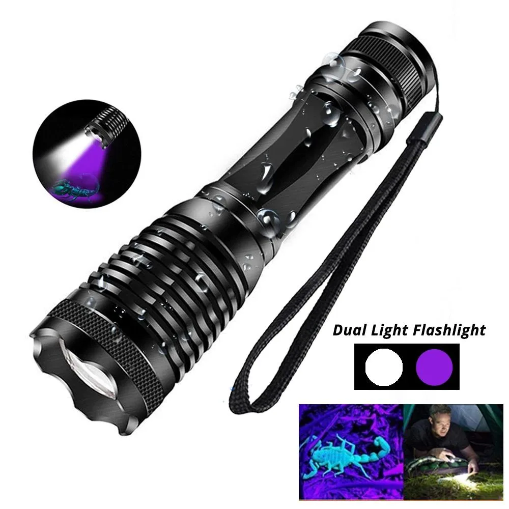 Defendwe Defendwe S-003-UV T6 UV flashlight 140×34×23 mm 123 g — product photo