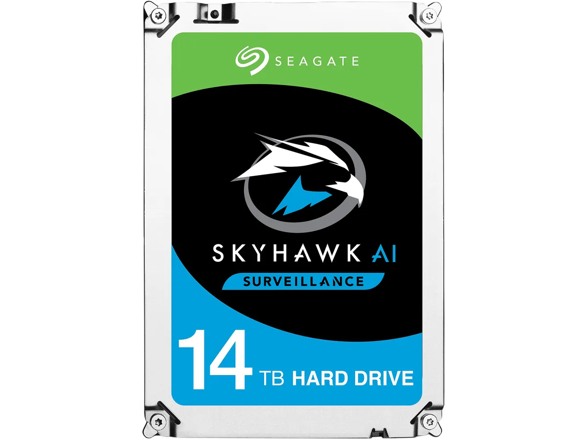 Seagate Seagate SkyHawk AI ST14000VE0008 14TB 7200 RPM 256MB SATA 6.0Gb/s 3.5" internal hard drive — product photo