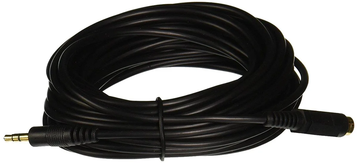 iMBAPrice iMBAPrice 25-Feet Gold Plated 3.5mm Male to Female Stereo Audio Extension Cable — product photo
