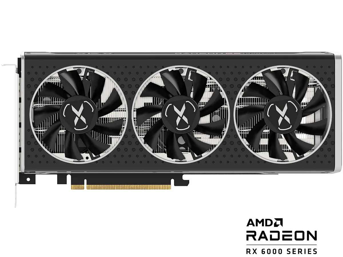 XFX XFX RX-665X8TBDY Radeon RX 6650 XT graphics card — product photo
