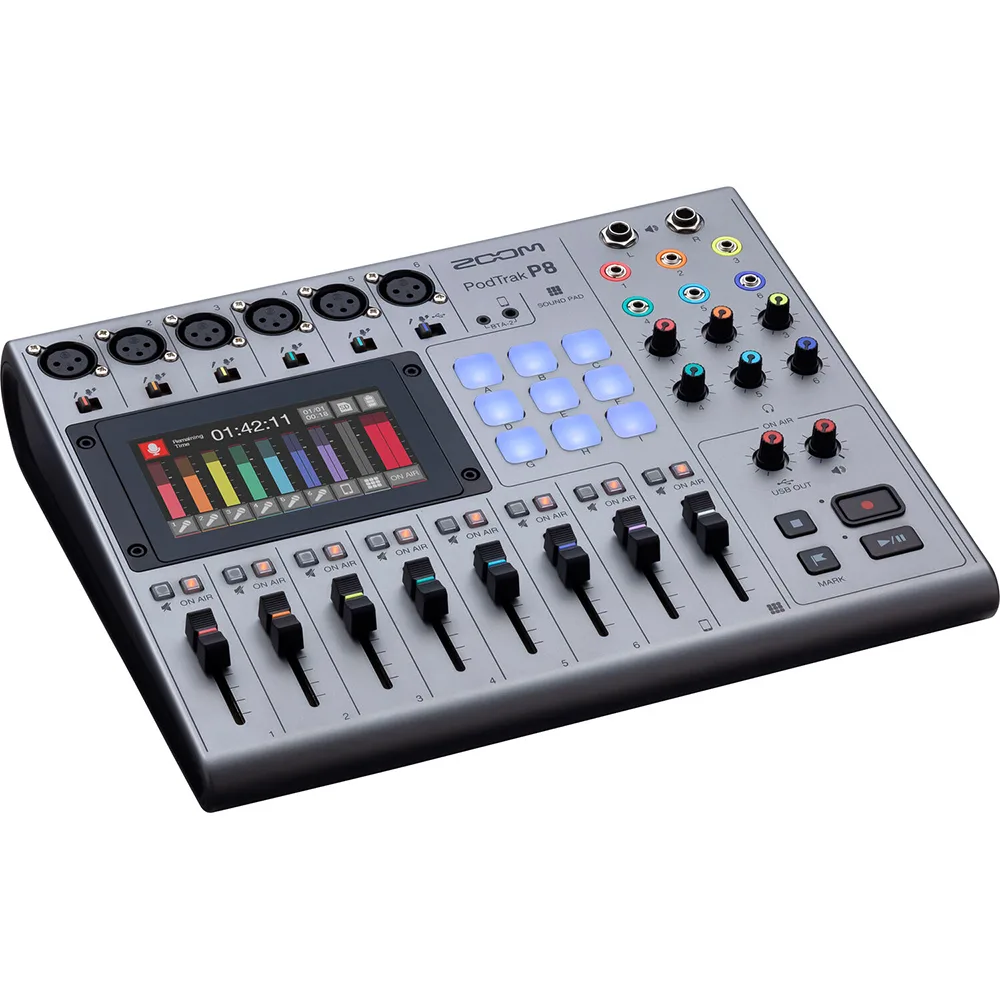 Zoom Zoom Podtrak P8 13-track Podcasting Mixer — product photo