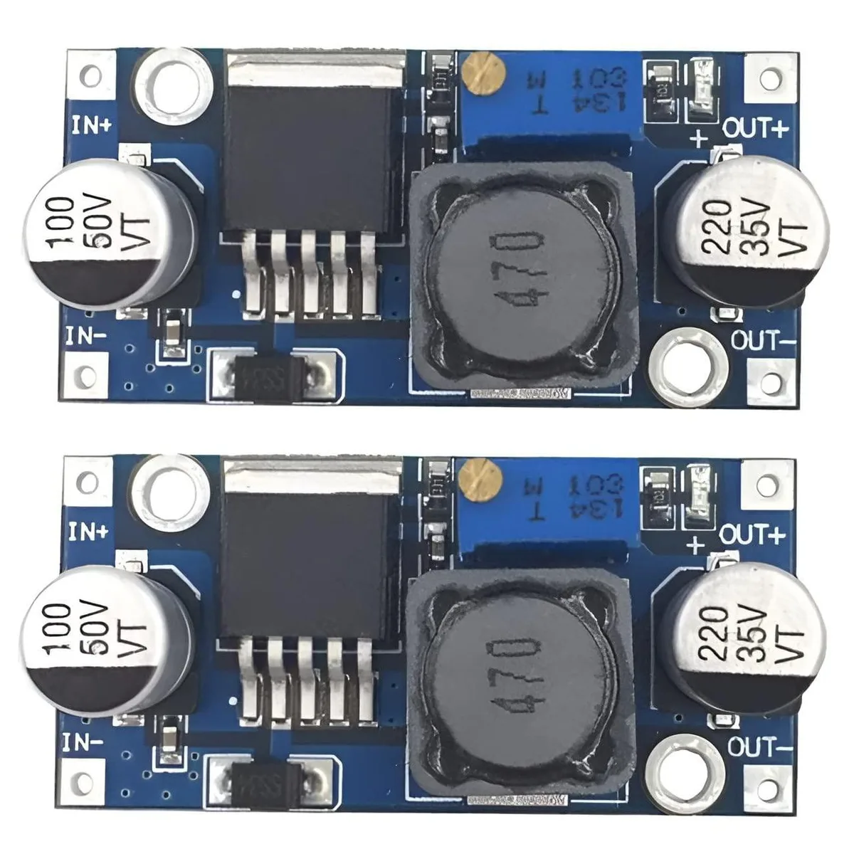 JacobsParts Inc. JacobsParts LM2596 DC-DC Buck Converter Step-Down Module 2-Pack — product photo