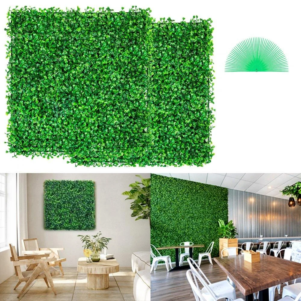 VEVOR VEVOR XL001 12PCS 10x10 inch Artificial Boxwood Panels — product photo