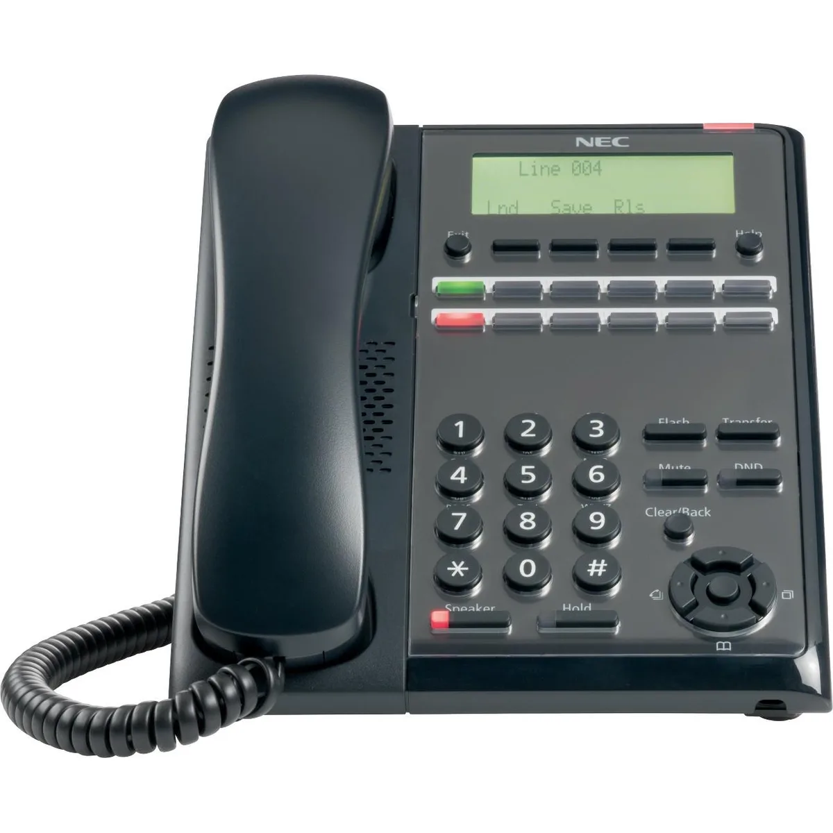 NEC Display Solutions NEC SL2100 Digital 12-Button IP Phone Black — product photo