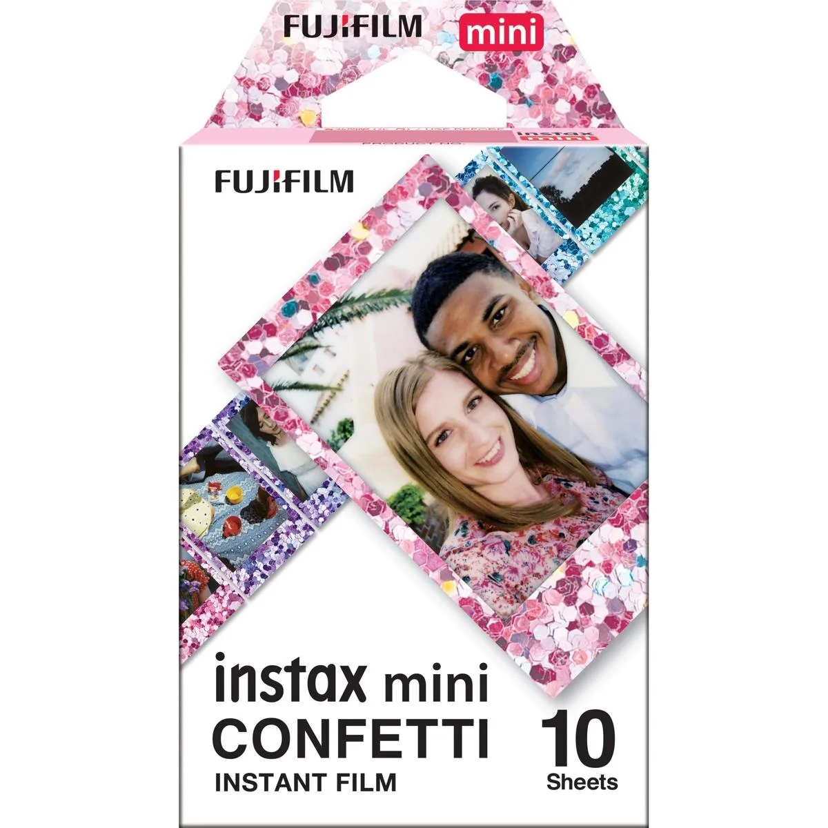 FUJIFILM FUJIFILM Instax Mini Confetti Instant Color Film 10 Exposures — product photo