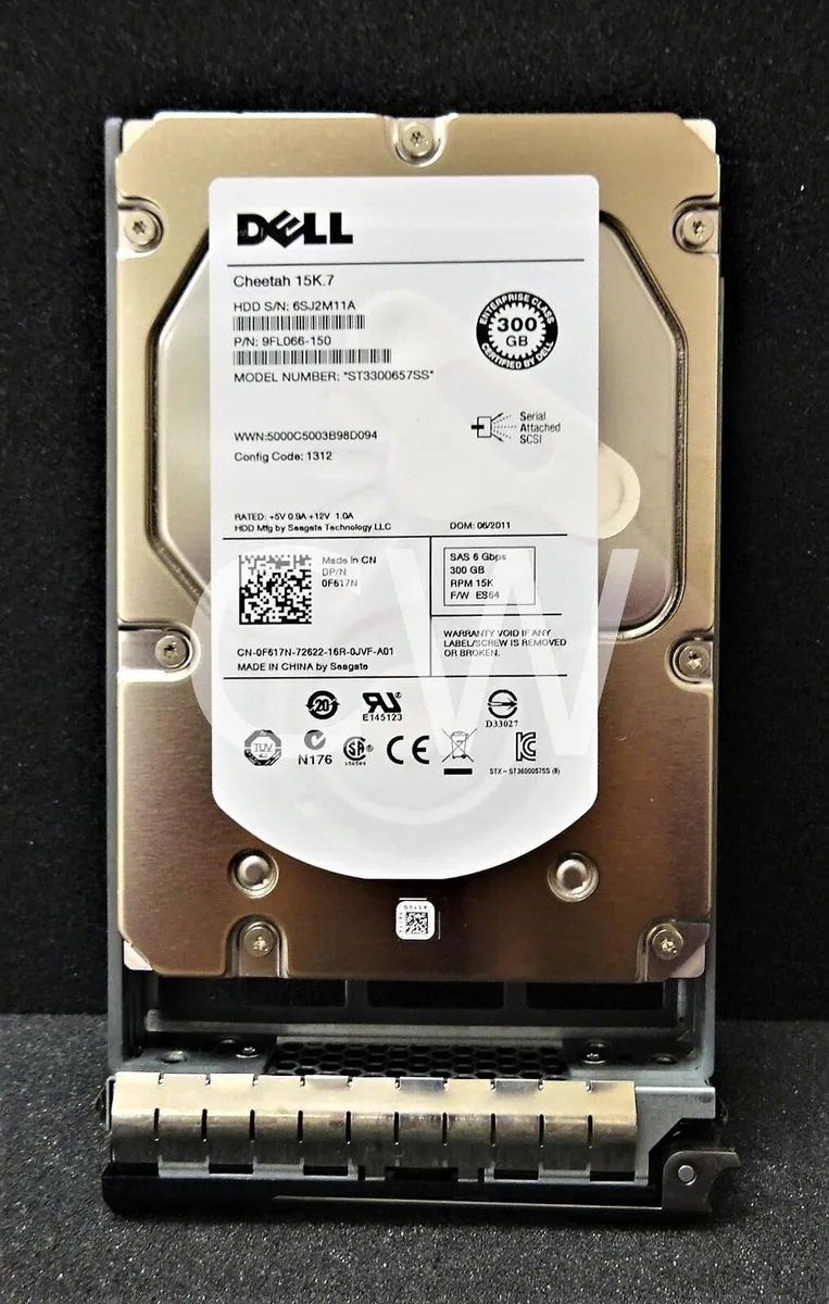 DELL DELL ST3300657SS 300GB 15000RPM 3.5" 6Gb/s SAS internal hard drive — product photo
