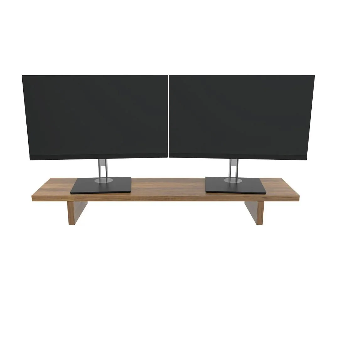 Desky Desky Minimal Monitor Stand Prime Oak Laminate 41.3in — product photo