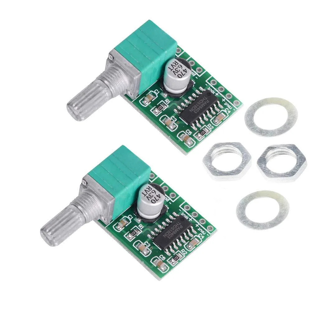  VKLSVAN 209-1129 PAM8403 2-channel 3W+3W 5V live sound amplifier board (2 pcs) — product photo