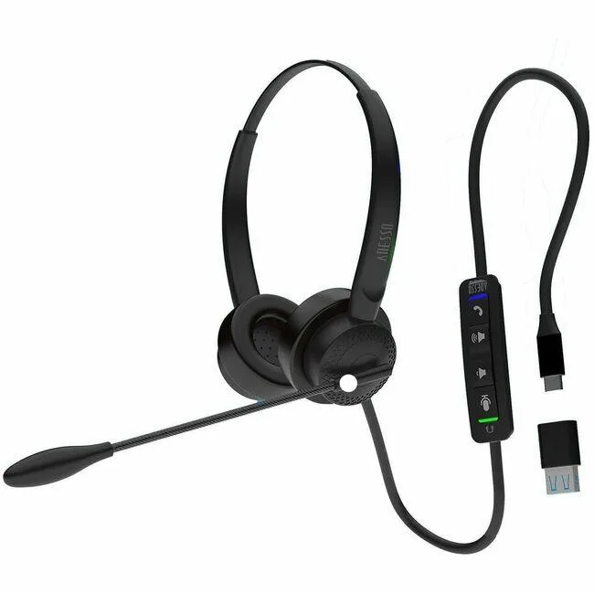 Adesso Adesso XTREAM P4T-TAA USB-C headset accessory 1.8m cord — product photo