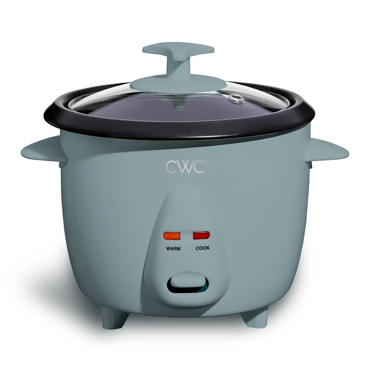  COOK WITH COLOR YWRC107 B/G 3 Cup Rice Cooker Slate Blue — product photo