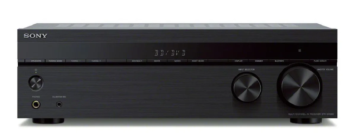 Sony Sony STR-DH590 5.2ch 4K HDR AV Receiver Bluetooth Black — product photo