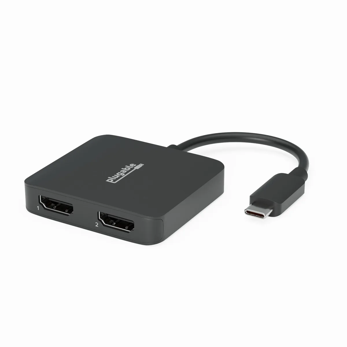 Plugable Technologies Plugable Technologies USBC-MSTH2 USB Display Adapter Dual 4K 60Hz HDMI — product photo