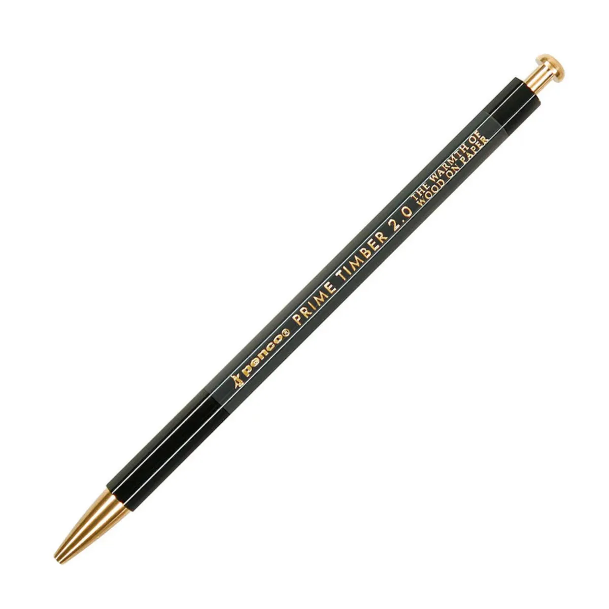 HighTide HighTide Penco Brass Prime Timber Pencil v2.0 Black — product photo