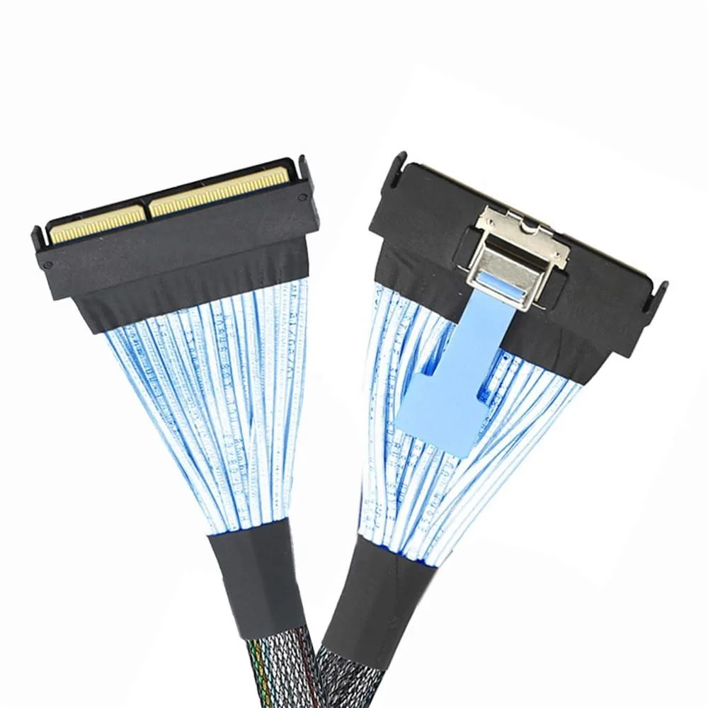 Fervit Fervit MCIO 124Pin Male to MCIO 124Pin Male Extender Cable 50cm — product photo