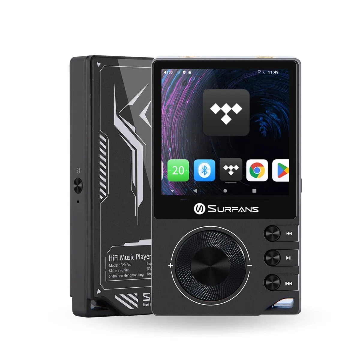 Surfans Surfans F20 Pro 2 in 1 accessory Black — product photo