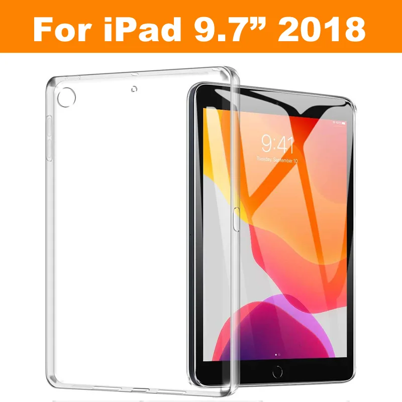 EN-Labs EN-Labs A1822/A1823/A1893/A1954 Clear TPU Back Case iPad 9.7" 2017/2018 accessory — product photo