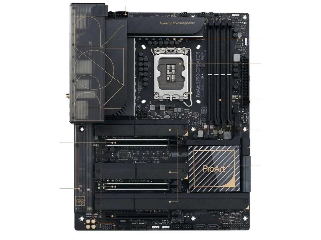 ASUS ASUS ProArt Z790-CREATOR WIFI Intel motherboard — product photo
