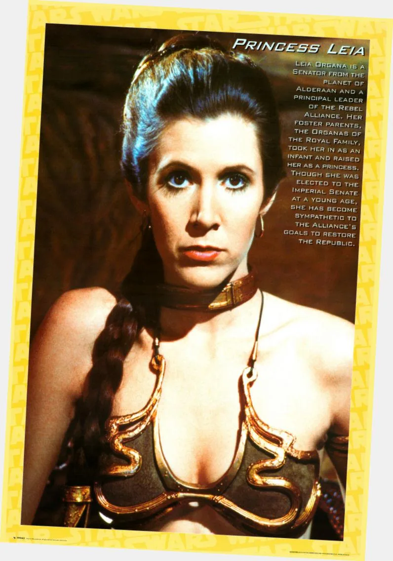 Western Graphic Western Graphic Princess Leia Movie Poster 24x36 wall art — product photo