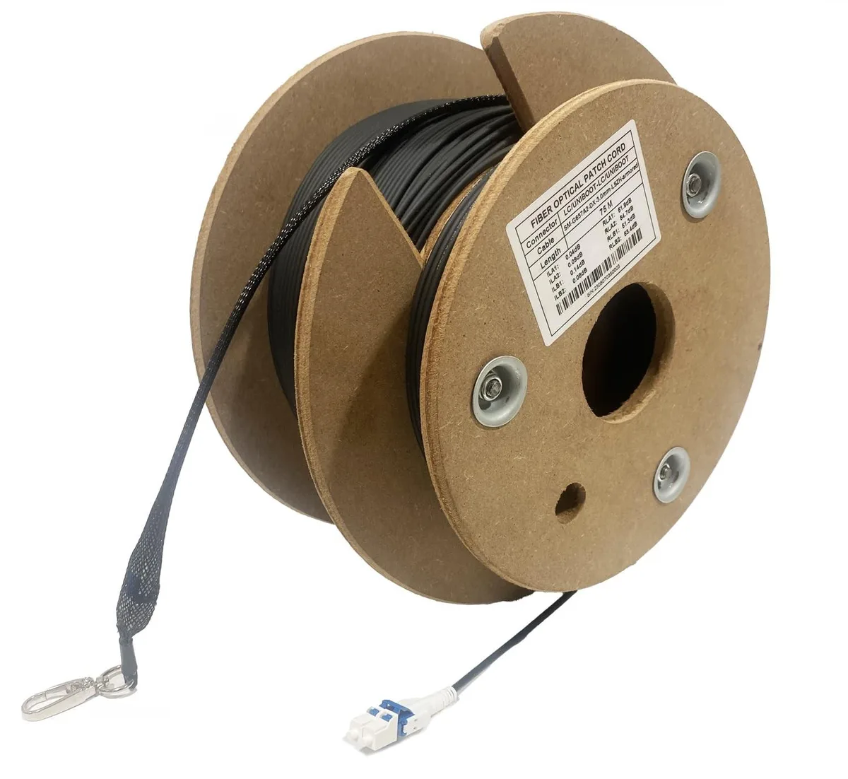 Alphacool Alphacool 2 in 1 Accessory Armored Fiber Optic Cable 245ft — product photo