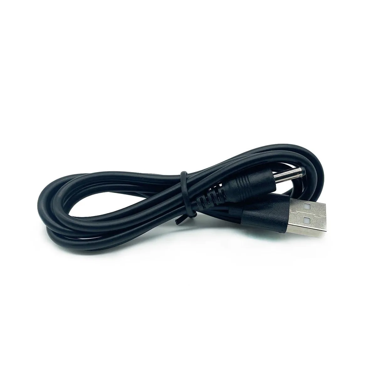 Black USB-A to USB-A charging cable 3.28 ft for sonic toothbrushes