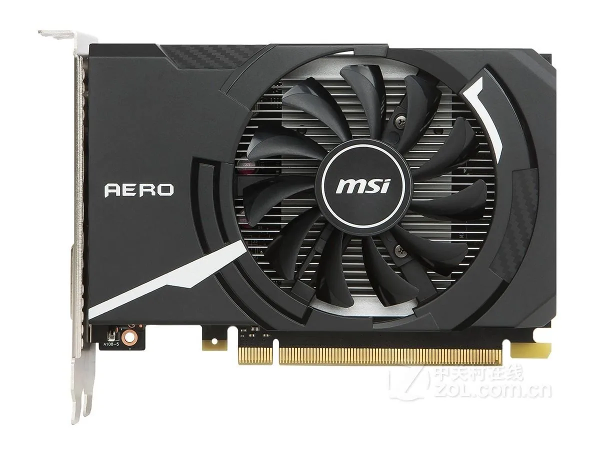 MSI MSI GeForce GT 1030 AERO ITX 2GD4 OCV1 2GB graphics card — product photo