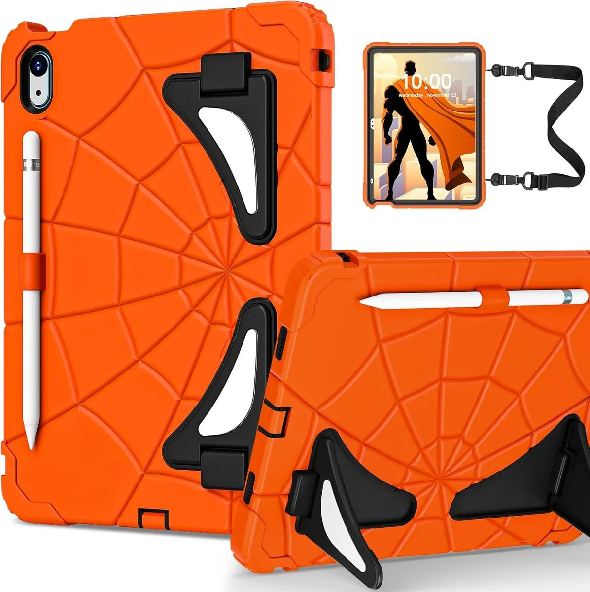 BONAEVER BONAEVER A3354 iPad 11th 11in 2025 / 10th 10.9in 2022 hard case orange — product photo