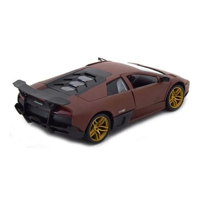 MOTORMAX MOTORMAX 79503BR Lamborghini Murcielago LP 670-4 SV Matte Brown 1:24 Diecast Vehicle — product photo