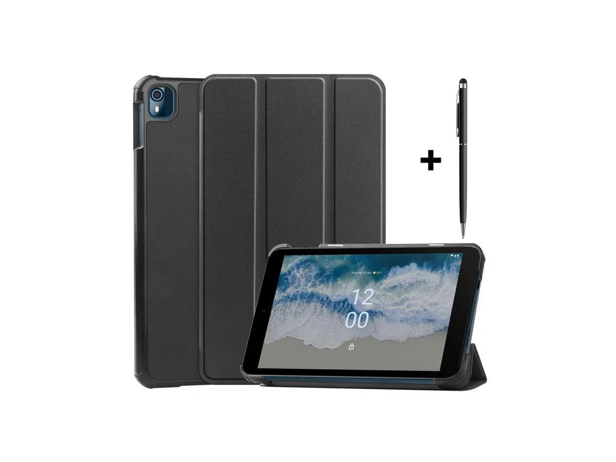 BONAEVER BONAEVER Nokia T10 8.0 Inch 2022 Trifold Slim Smart Stand Cover Hard Shell Laptop Case — product photo