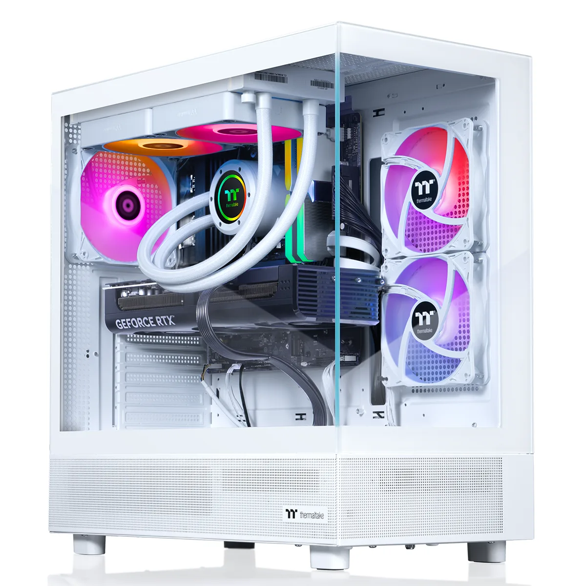 Thermaltake Thermaltake V27S-B850-570-LCS Gaming PC Ryzen 7 7800X3D RTX 5070 32GB DDR5 1TB — product photo