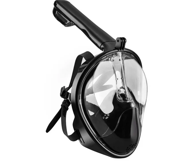 Patazon Patazon Snorkel Mask 180° Full Face Black — product photo