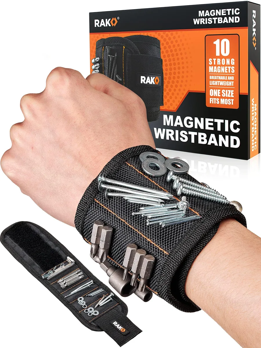 RAK Magnetic Wristband 10 Magnets 14.5in 1680D Ballistic Nylon — product photo